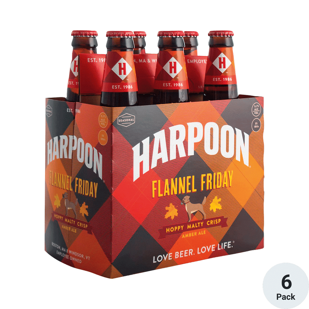 Harpoon Flannel Friday 6pk-12oz Btls