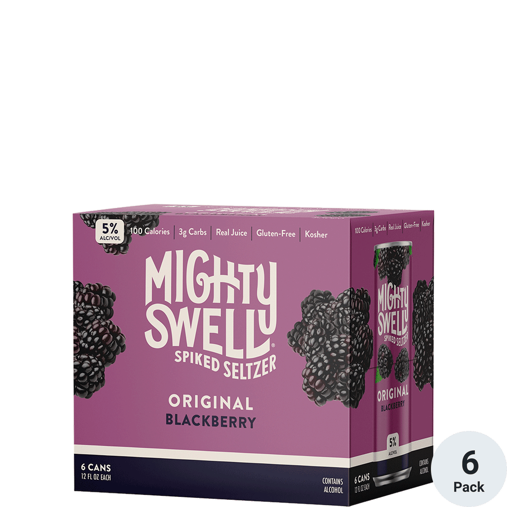 Mighty Swell Blackberry 6pk-12oz Cans