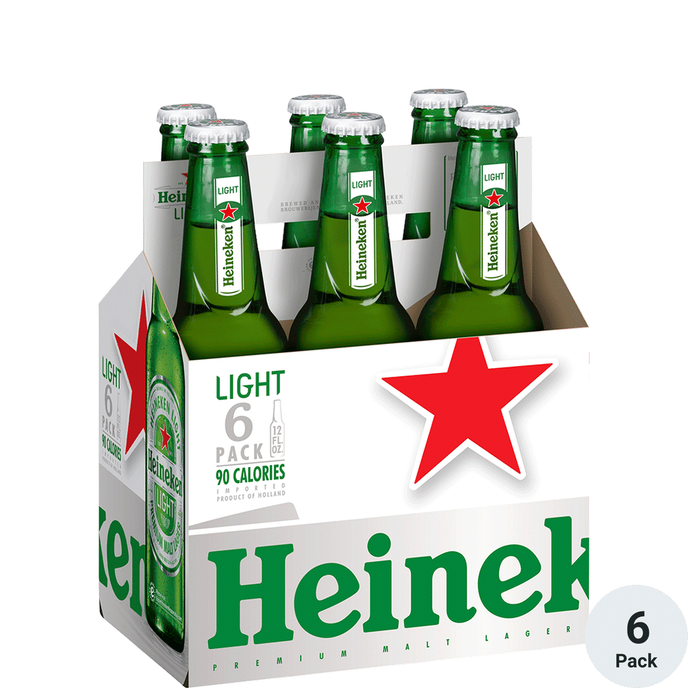 Heineken Light 6pk-12oz Btls