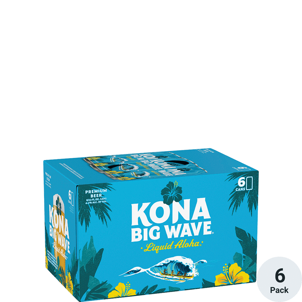 Kona Big Wave Golden Ale 6pk-12oz Cans