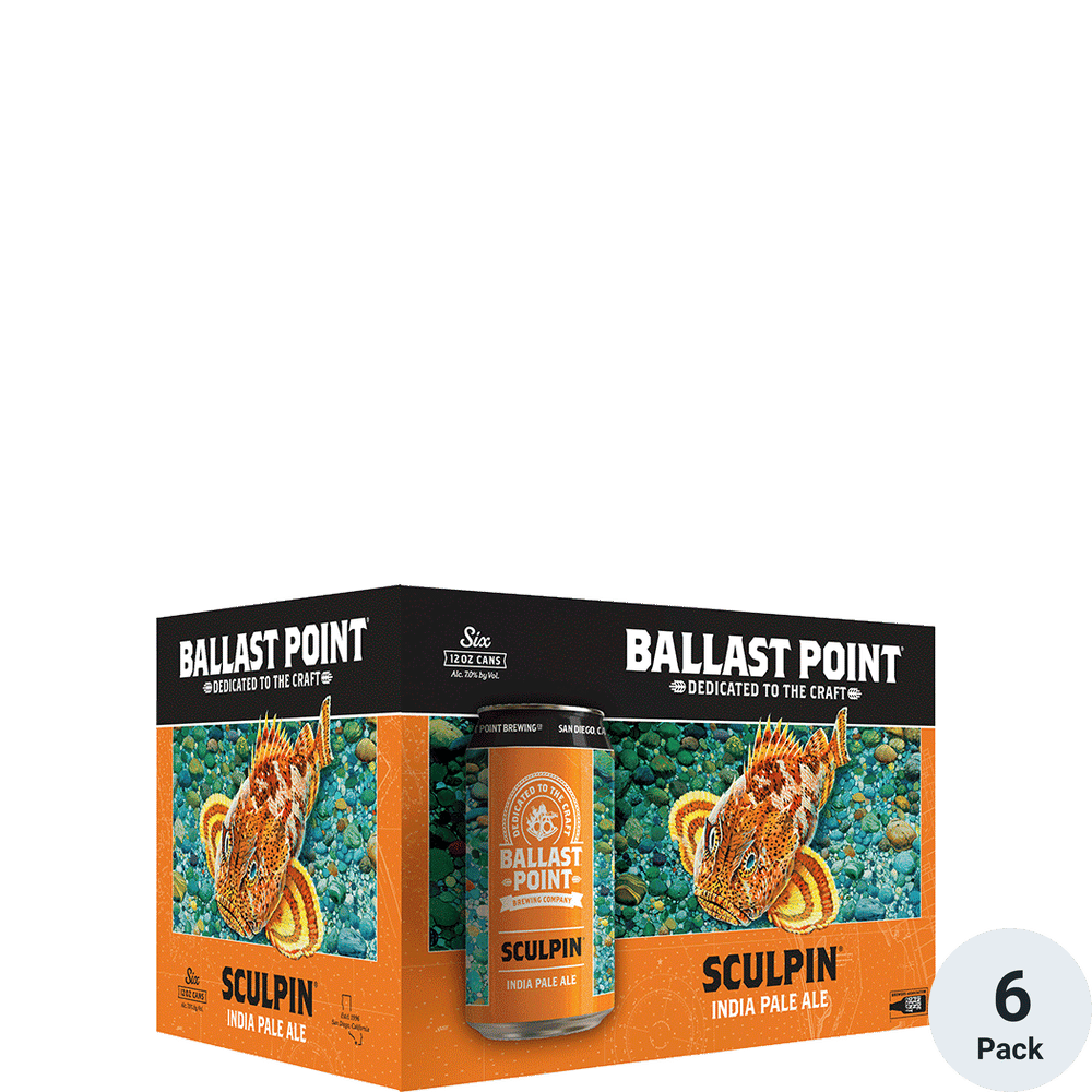 Ballast Point Sculpin IPA 6pk-12oz Cans