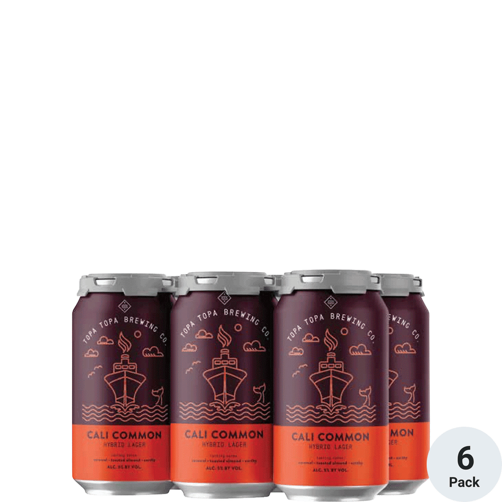 Topa Topa Cali Common Hybrid Lager 6pk-12oz Cans