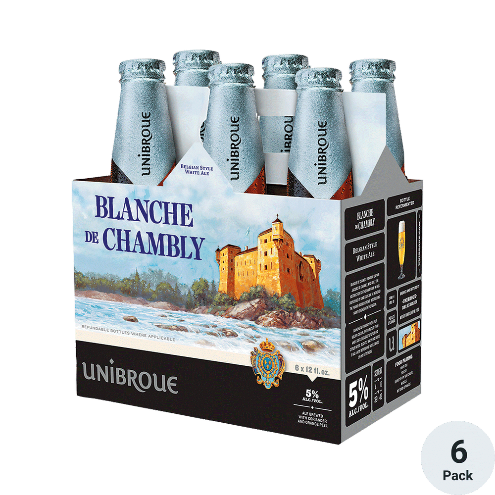 Unibroue - Blanche De Chambly 6pk-12oz Btls