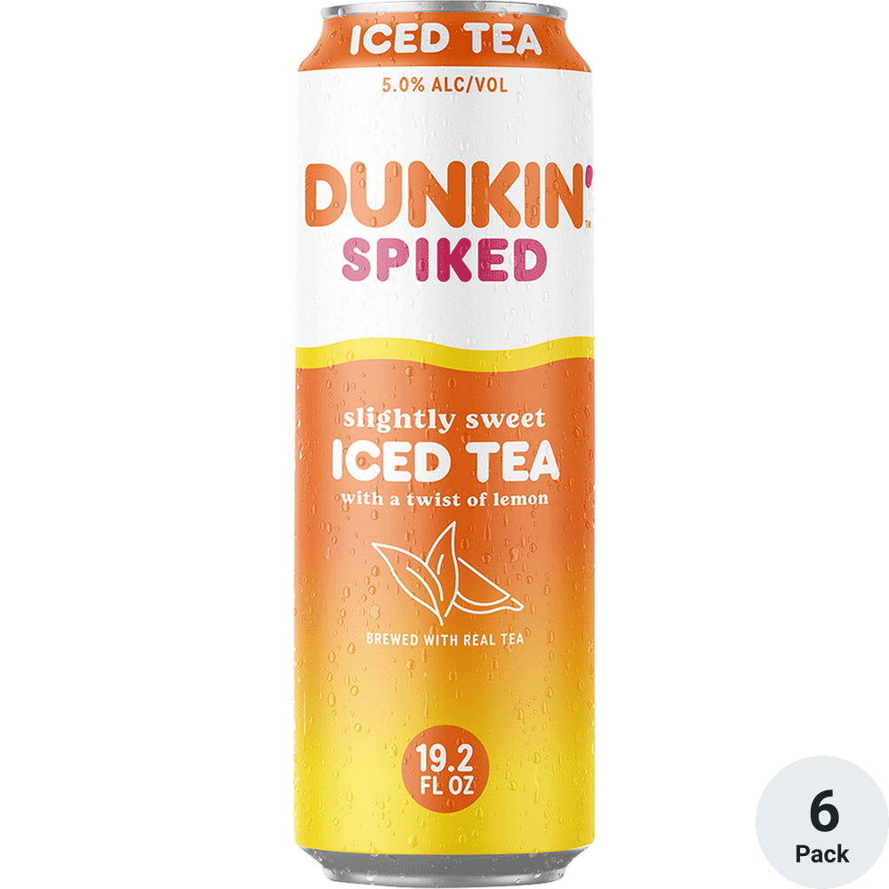 Dunkin Spiked Slightly Sweet Iced Tea Total Wine & More