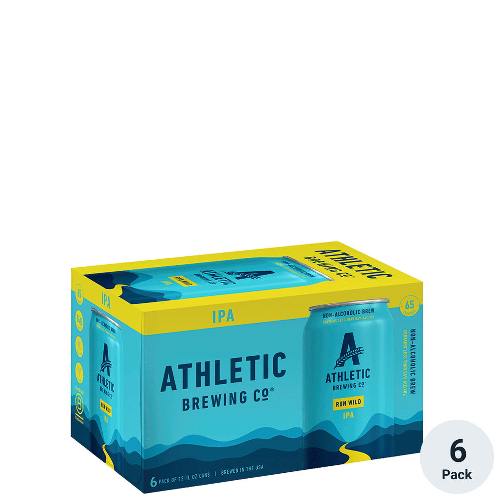 Athletic Non-Alcoholic Run Wild IPA 6pk-12oz Cans