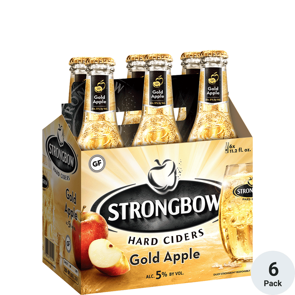Strongbow Gold Hard Cider 6pk-12oz Btls