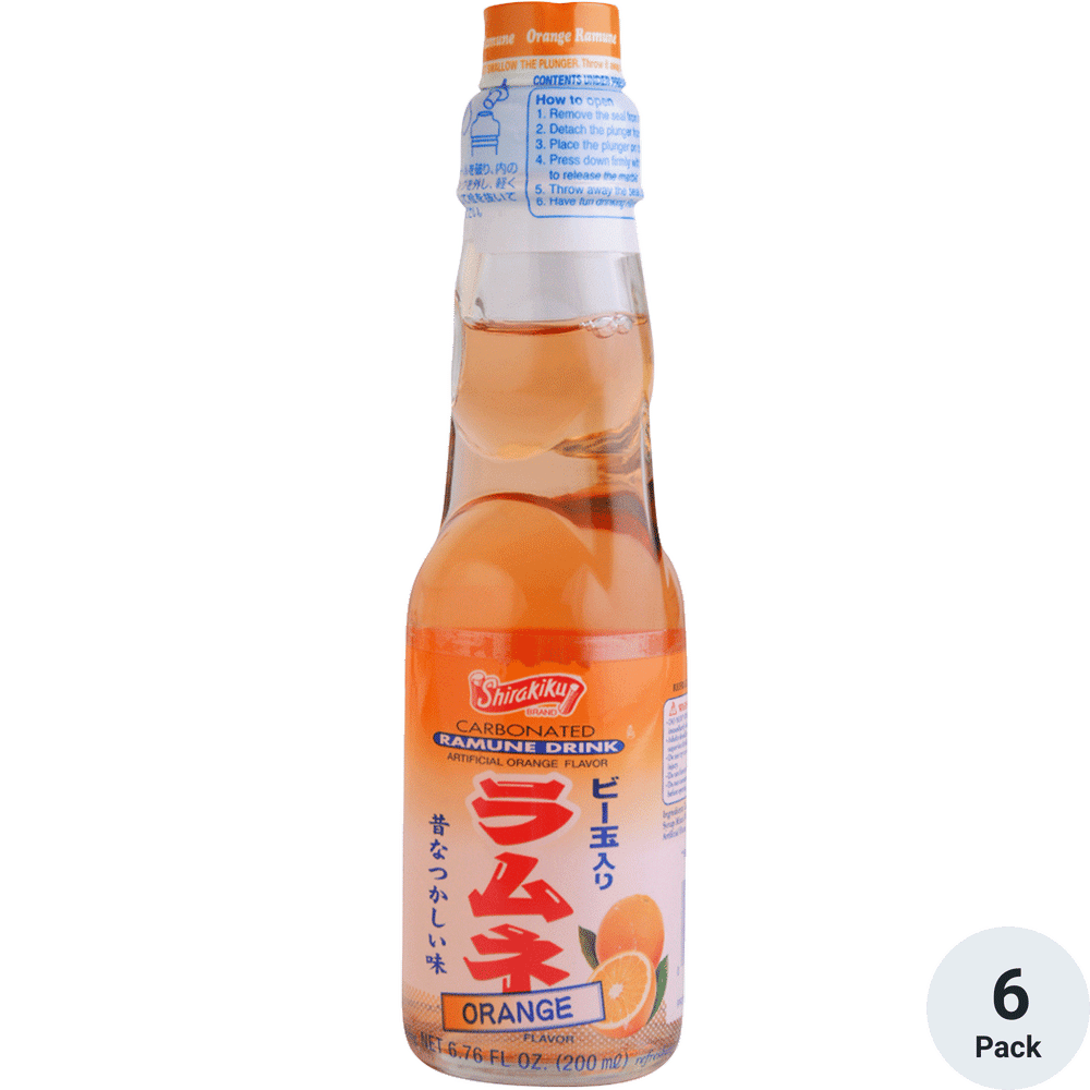Ramune Orange Soda Total Wine & More