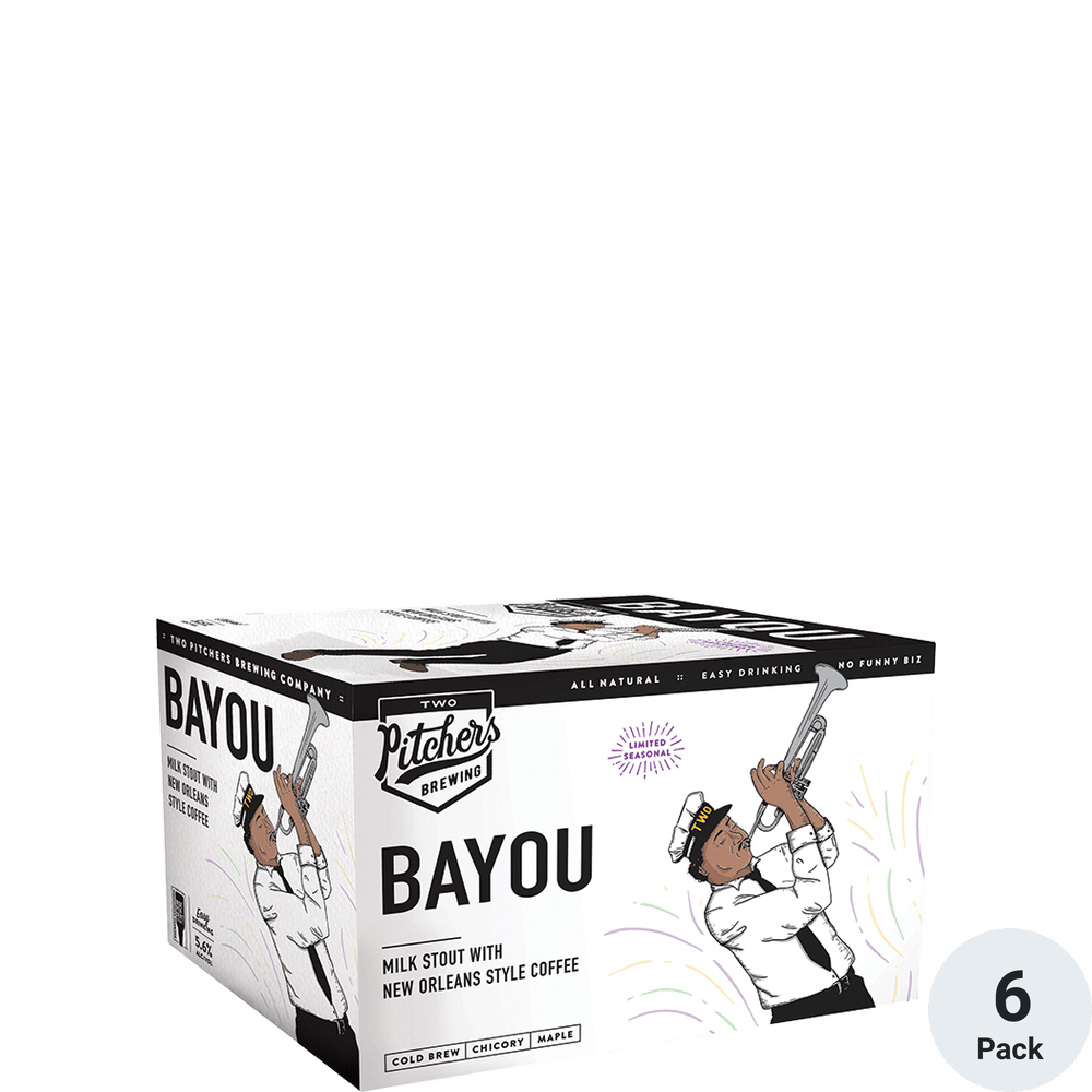 Two Pitchers' Bayou Milk Stout 6pk-12oz Cans