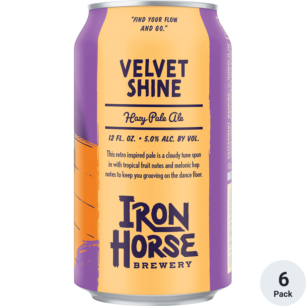 Iron Horse Velvet Shine Hazy Pale Ale