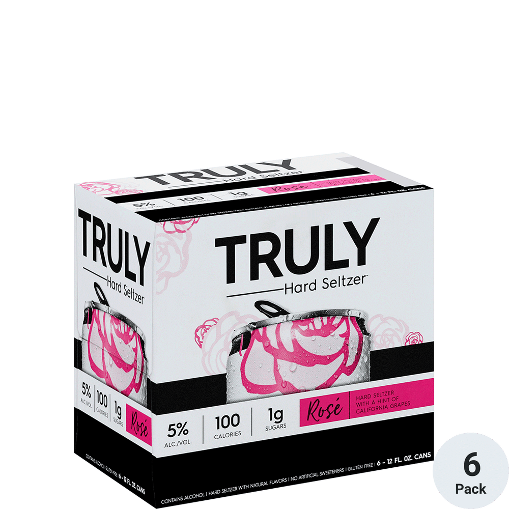 TRULY Rose Hard Seltzer Total Wine More TRULY Rose Hard Seltzer Total Wine More
