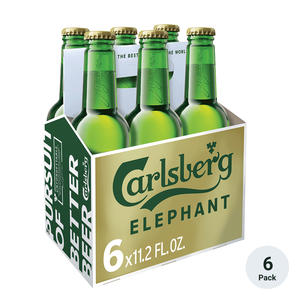 Carlsberg Elephant 6pk-11oz Btls