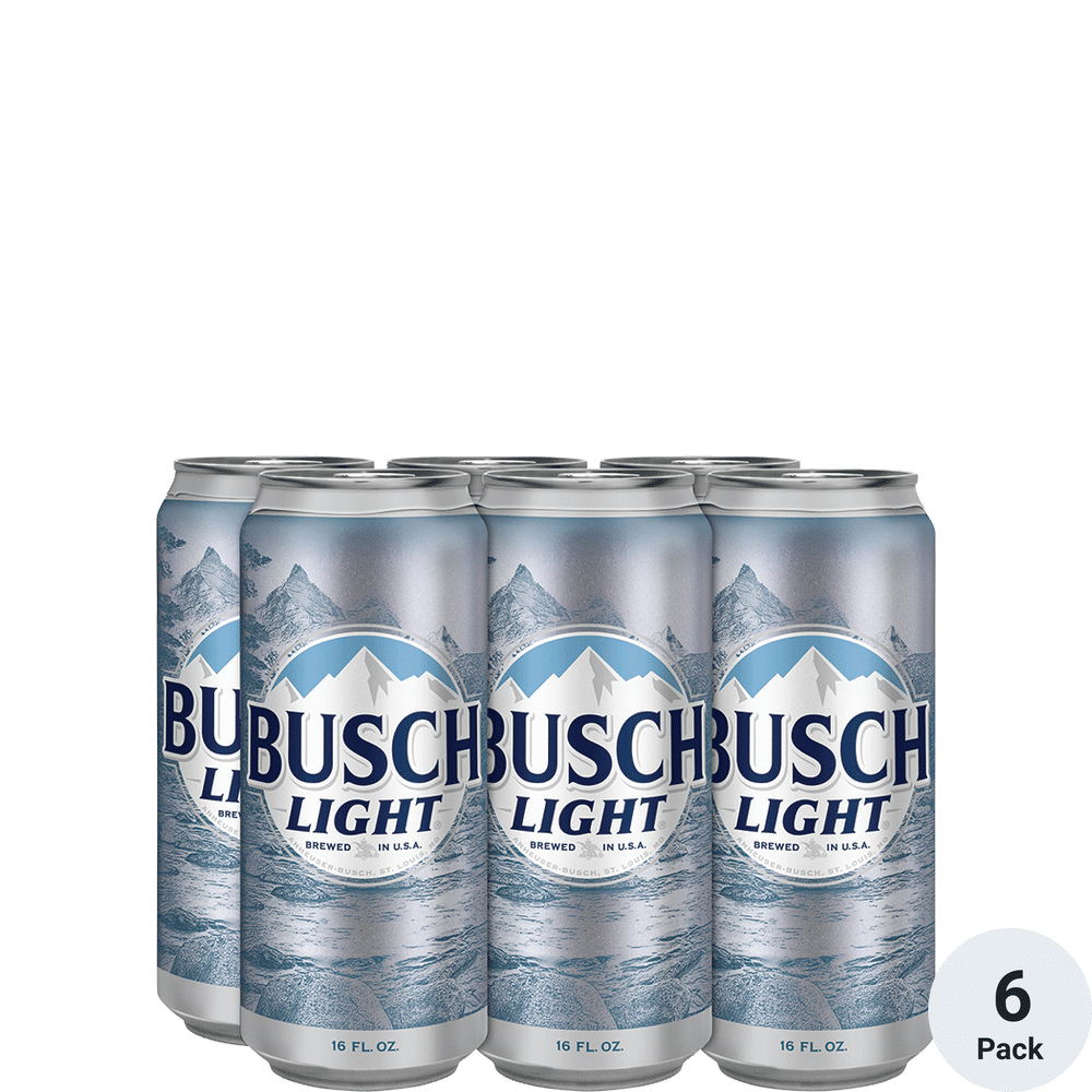 Busch Light 6pk-16oz Cans