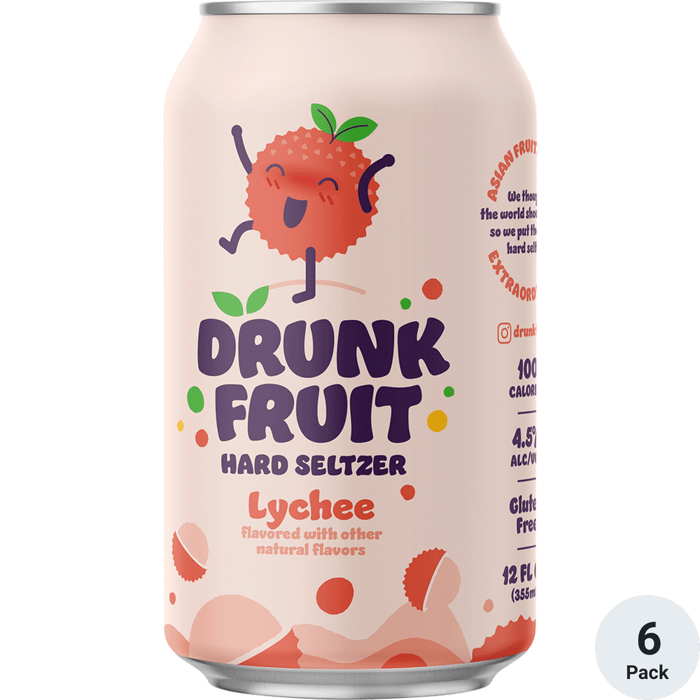 Drunk Fruit Lychee Hard Seltzer Total Wine & More