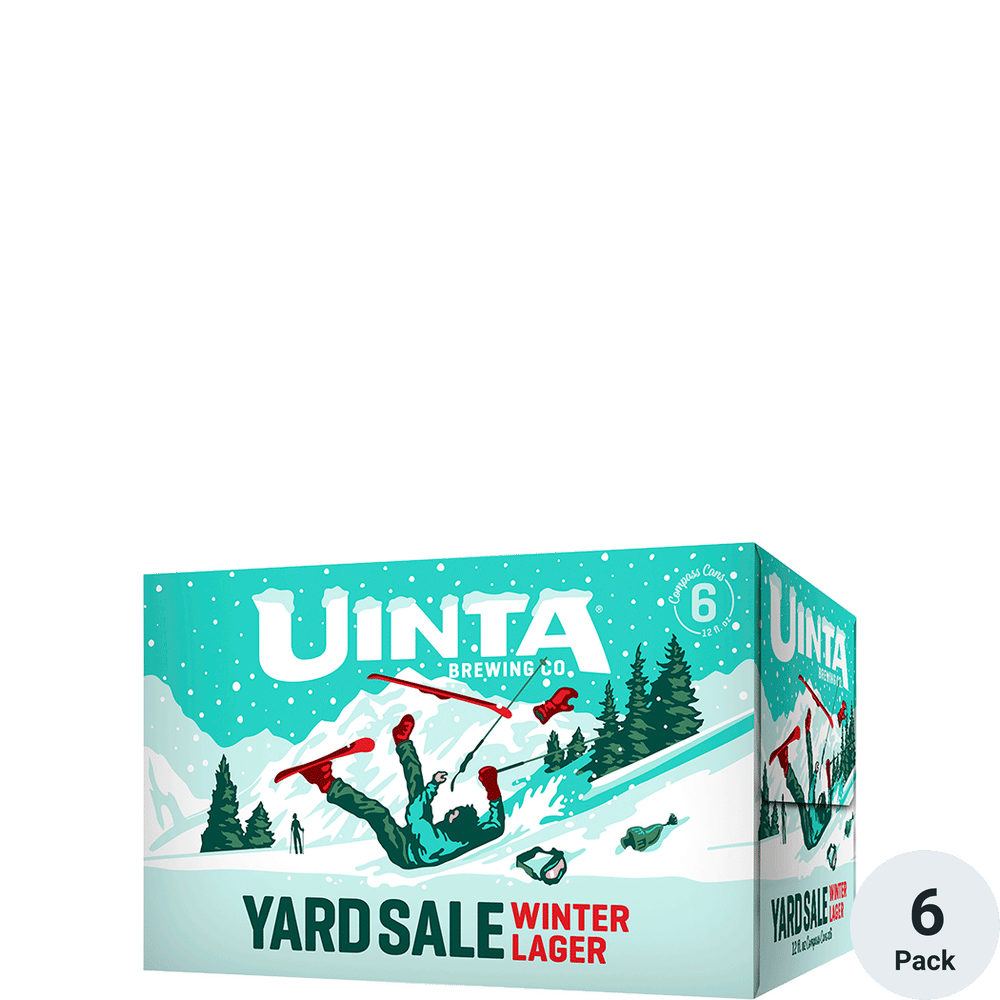 Uinta Yardsale Winter Lager 6pk-12oz Cans
