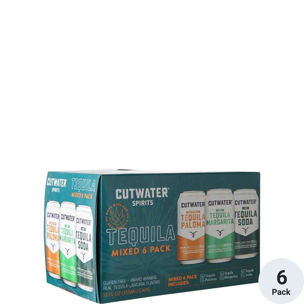 Cutwater Tequila Variety Pack 6pk-12oz Cans