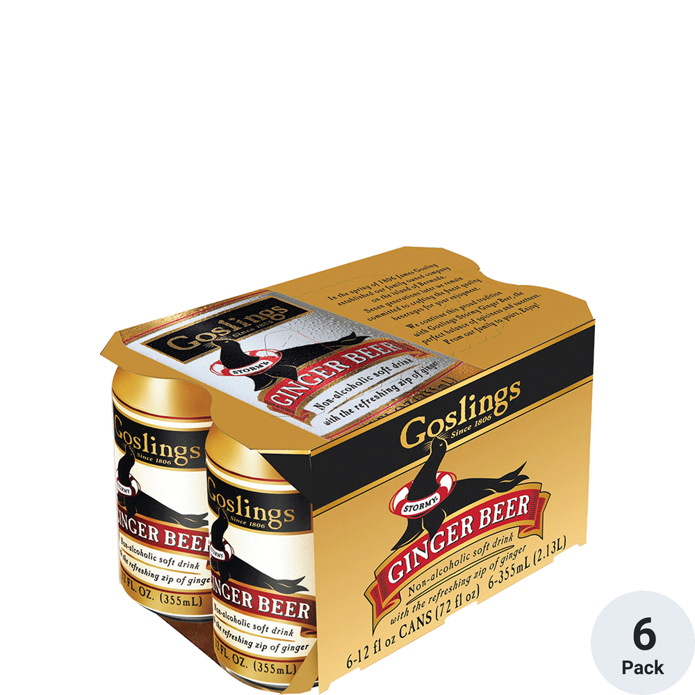 Gosling's Stormy Ginger Beer 6pk-12oz Cans