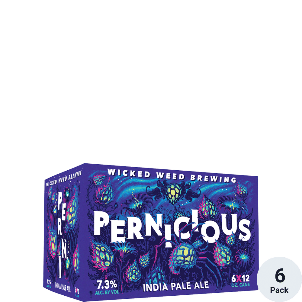 Wicked Weed Pernicious IPA 6pk-12oz Cans