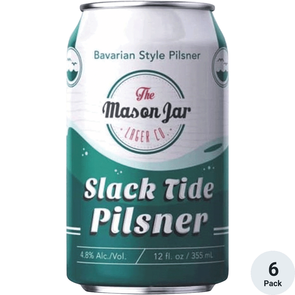 The Mason Jar Slack Tide Pilsner Total Wine & More