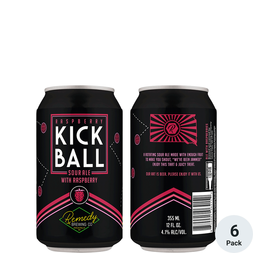 Remedy Raspberry Kickball Sour Ale Total Wine & More