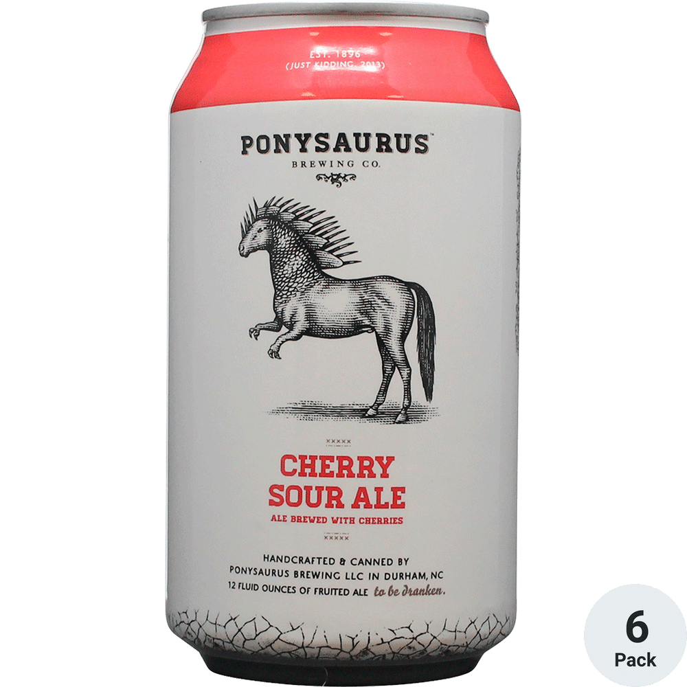 Ponysaurus Cherry Sour Ale 6pk-12oz Cans