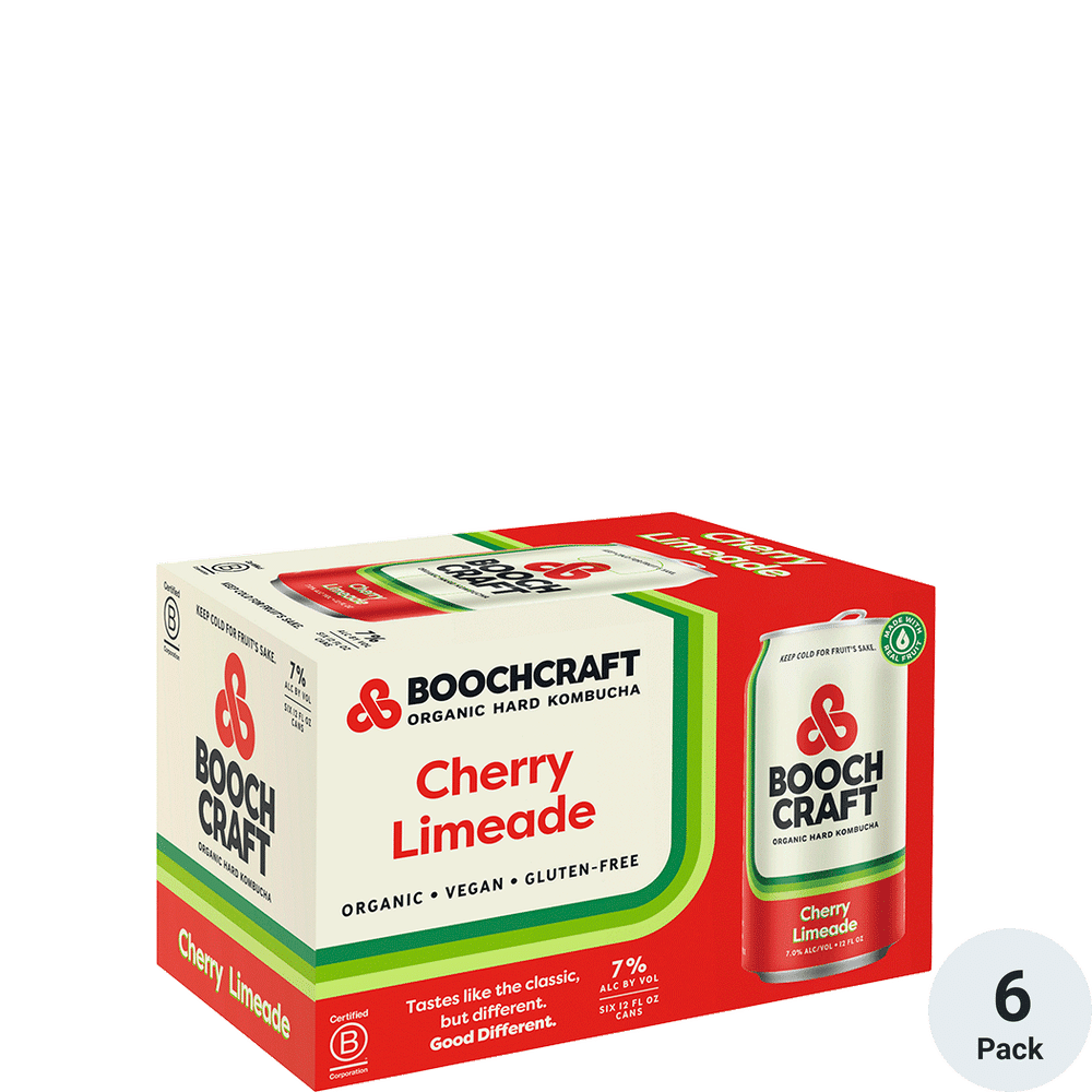 Boochcraft Cherry Limeaide 6pk-12oz Cans