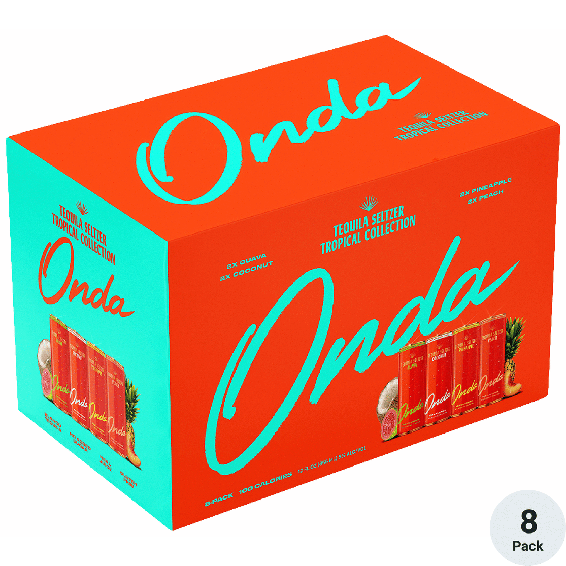 Onda Tequila Seltzer Tropical Variety