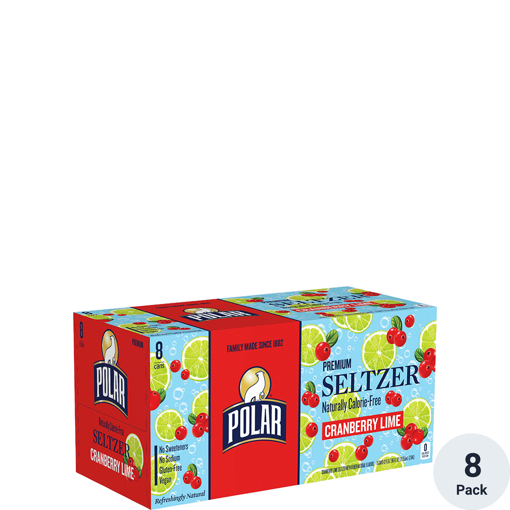 Polar Cranberry Lime Seltzer