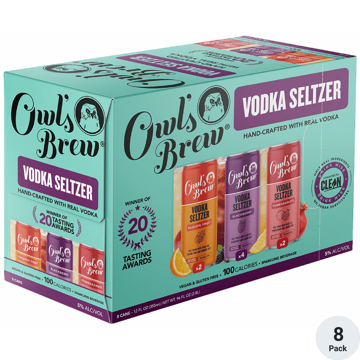 Owl's Brew Real Tea & Vodka