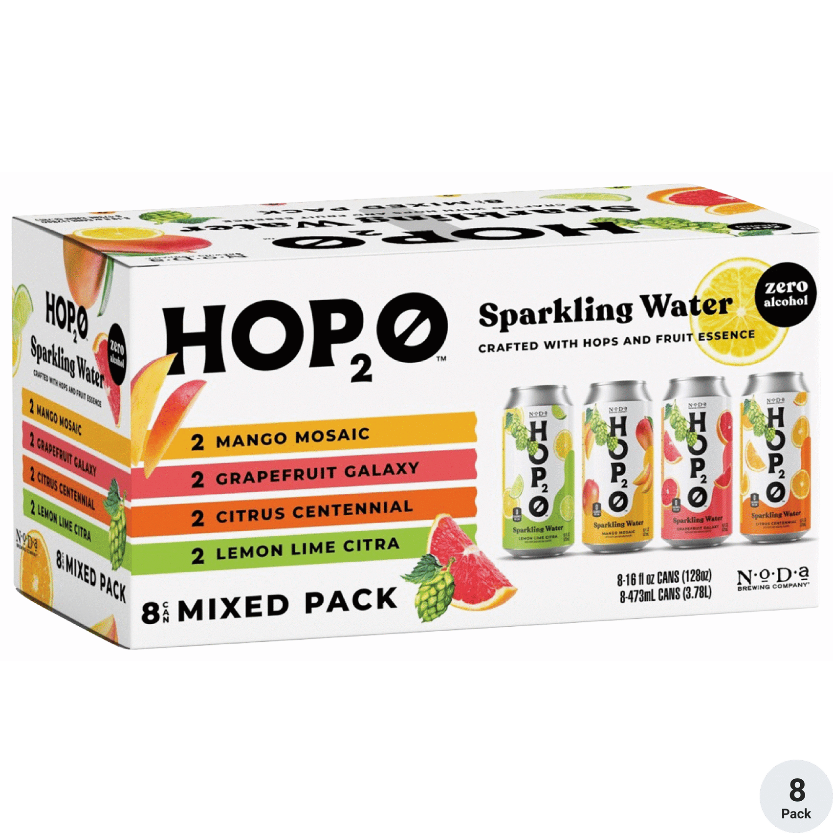 NoDa Non-Alcoholic HOP2O Variety | Total Wine & More