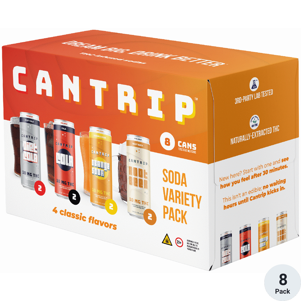 Cantrip THC 10mg Today Variety Pack