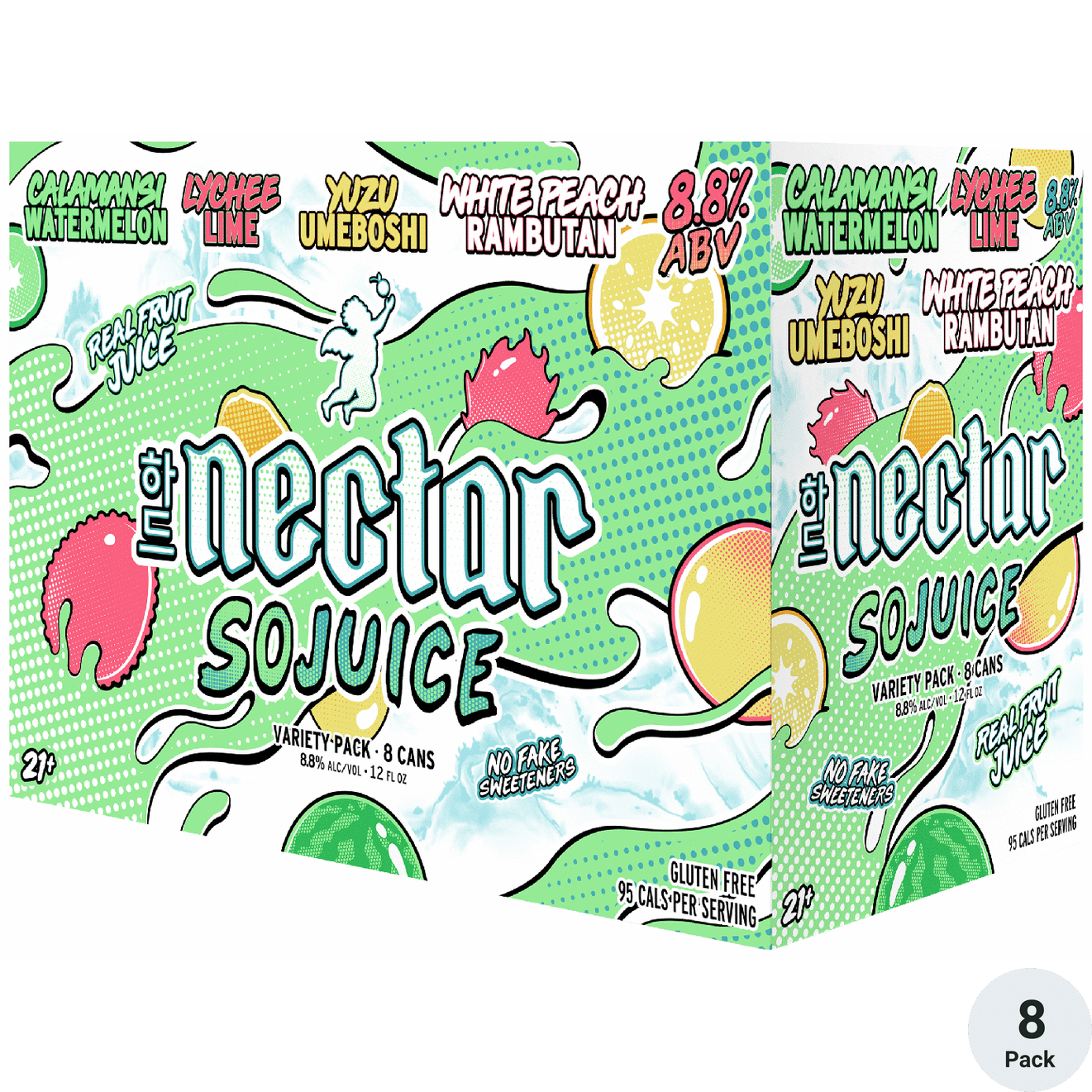 超浮力✨ツインザーセットも可能な4+1✨8.5 NECTAR シモンズ　EPS Nectar SoJuice Variety Pack | Total Wine & More