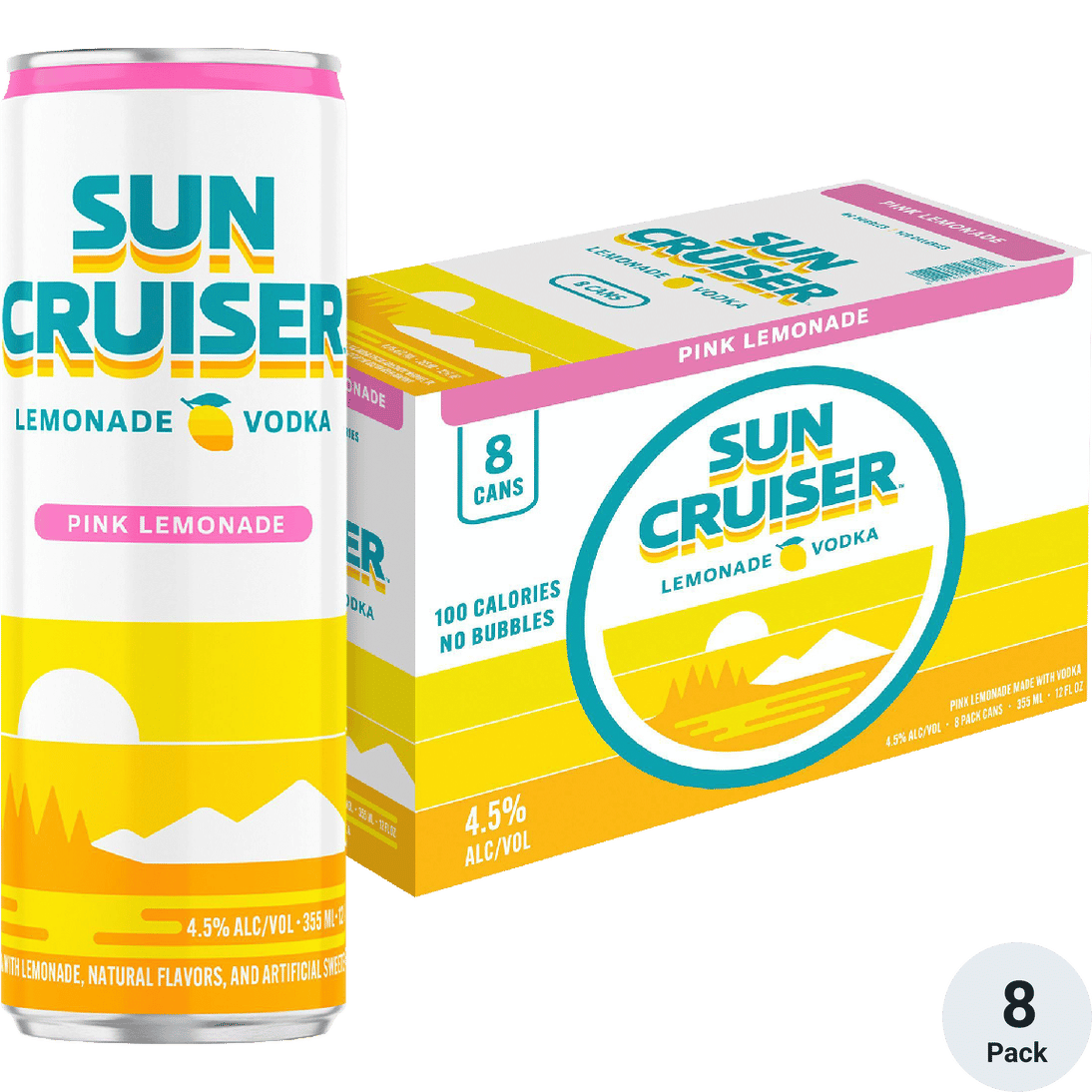 Sun Cruiser Lemonade Vodka Pink Lemonade | Total Wine & More