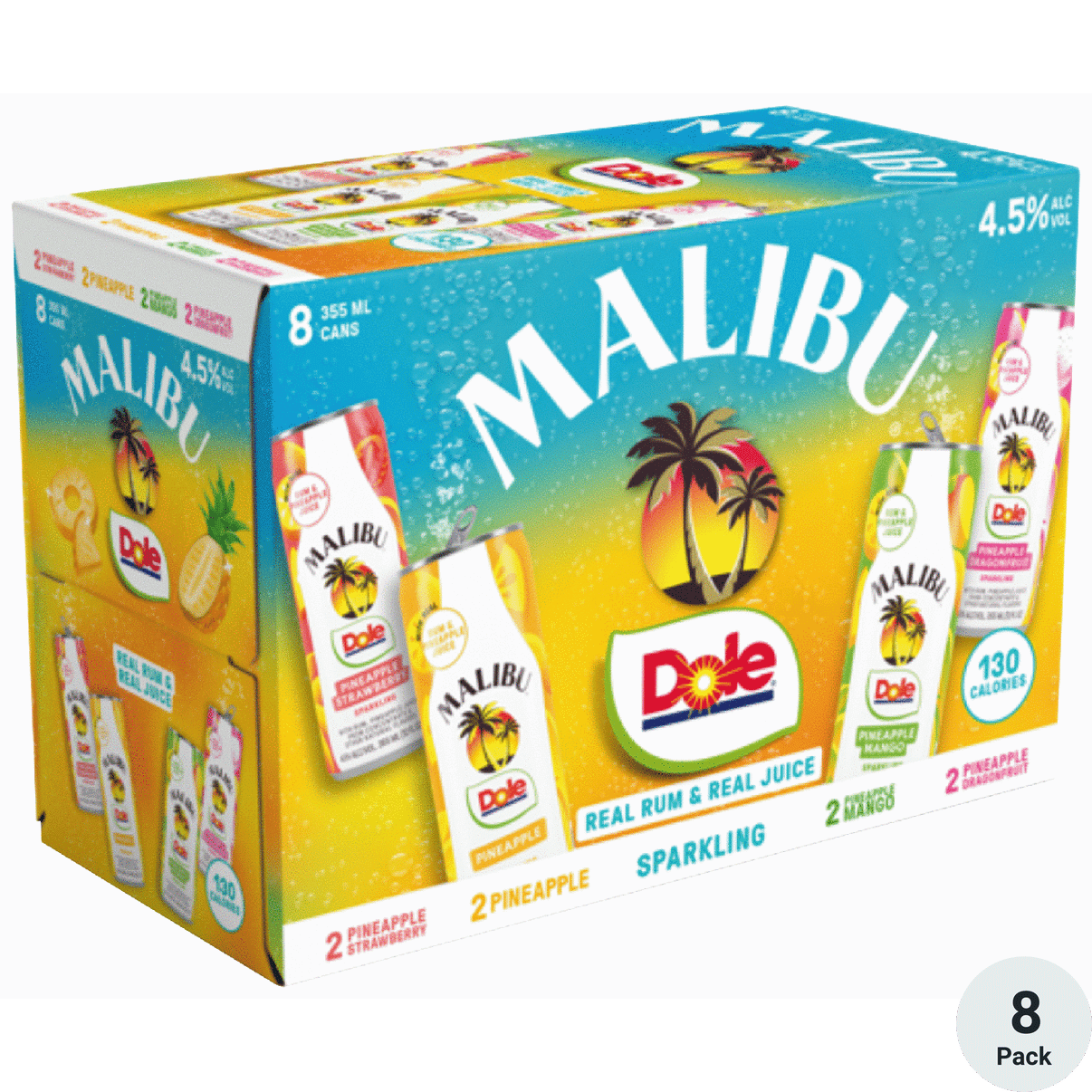 Malibu Dole Pineapple Variety Pack