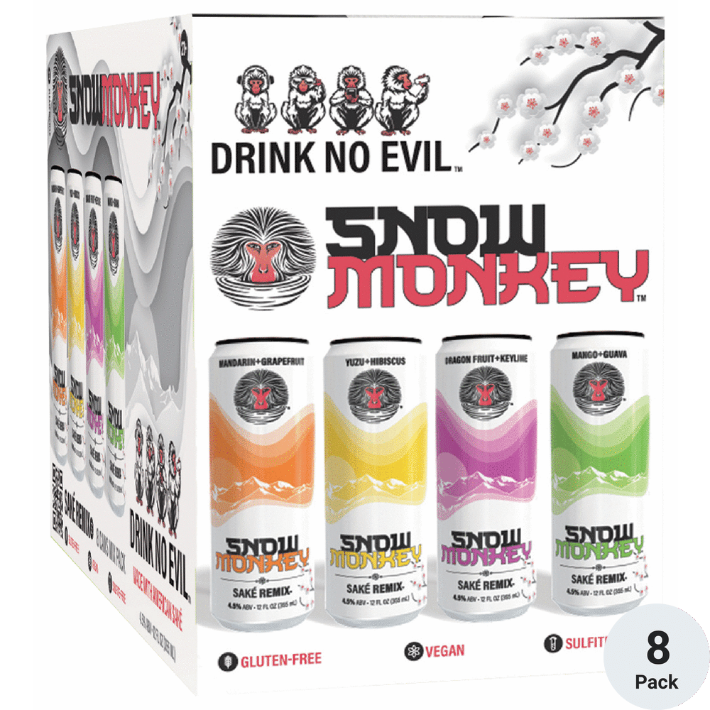 Snow Monkey Sake Seltzer Variety Pack