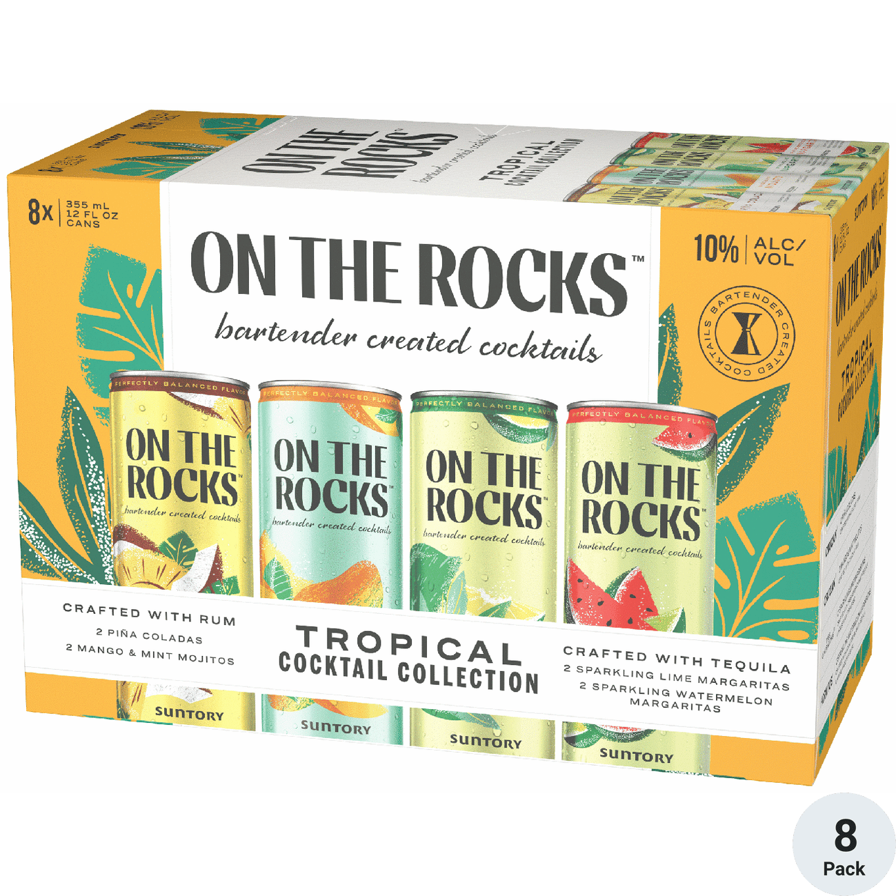 On The Rocks Tropical Cocktail Collection Variety Pack Total Wine More