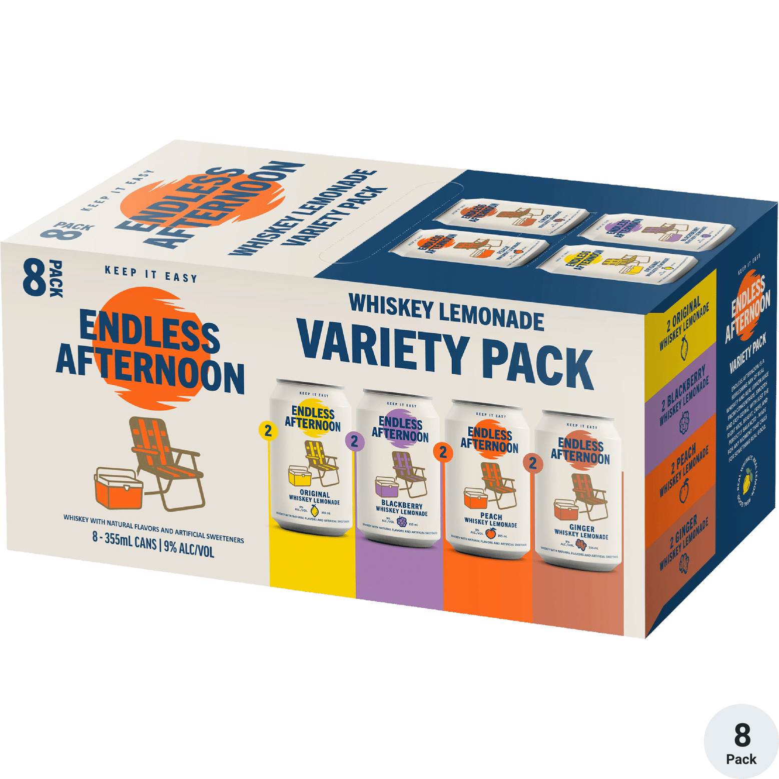 Endless Afternoon Variety Lemonade Cocktail 8 Pack