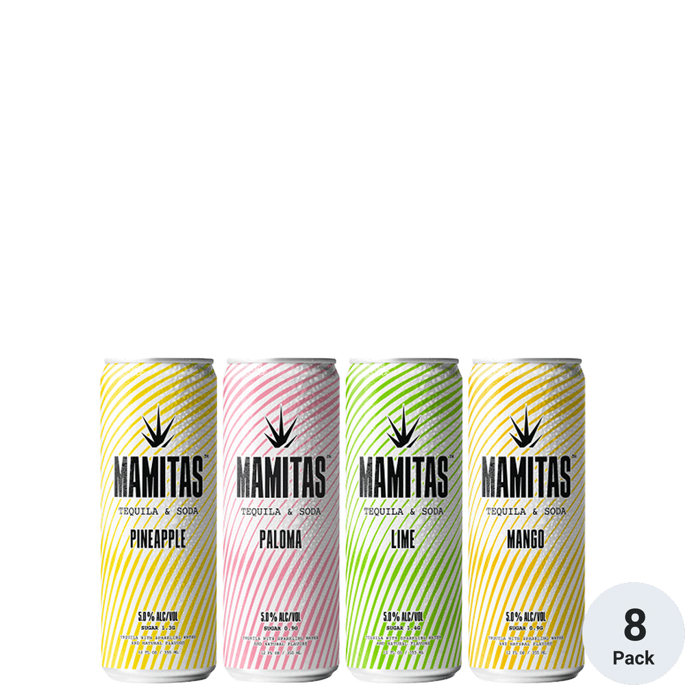 Mamitas Tequila & Soda Hard Seltzer Variety Pack