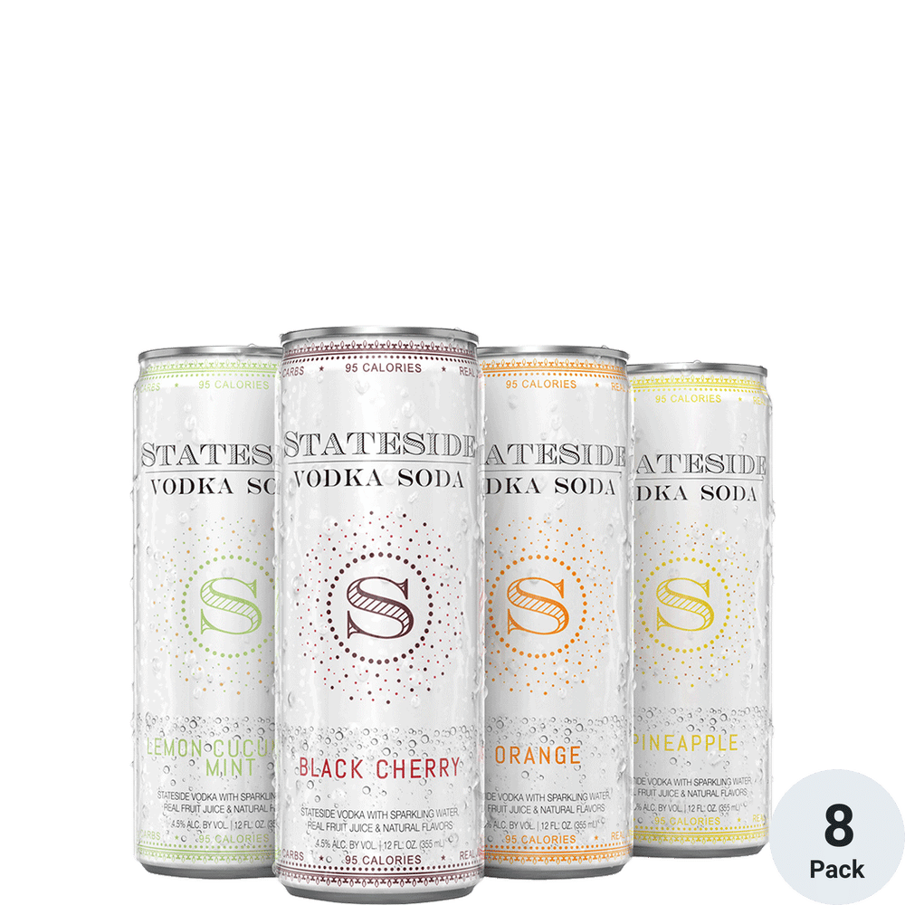 Stateside Vodka Soda Variety Pack | Total Wine & More