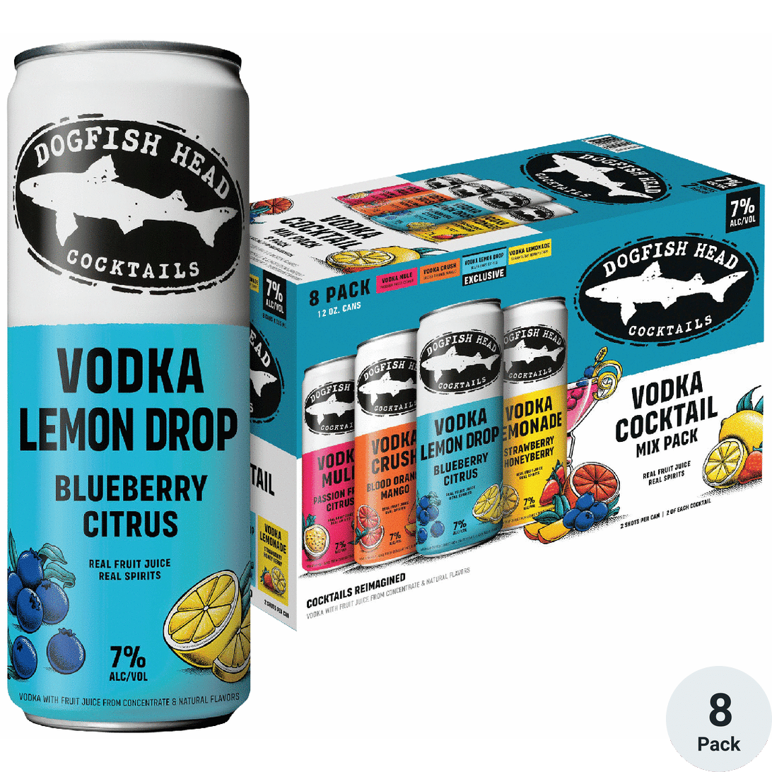 Dogfish Head Vodka Cocktail Mix Pack