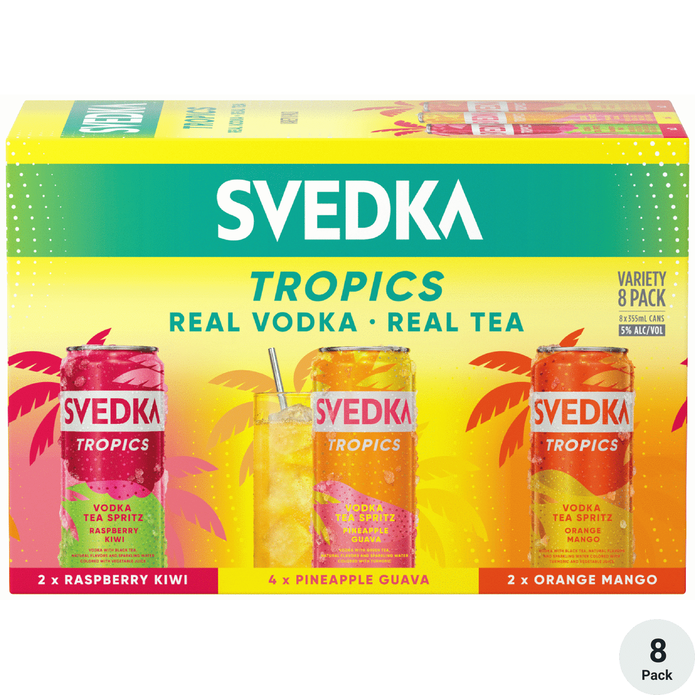SVEDKA Tropics Variety Pack Vodka Tea Spritz | Total Wine & More