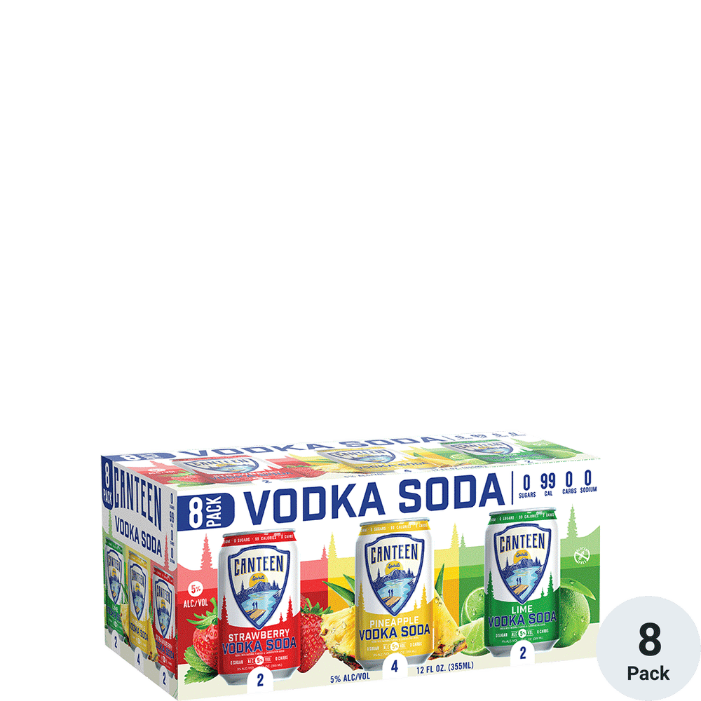 Canteen Variety Pack Tropical Vodka Soda Total Wine & More