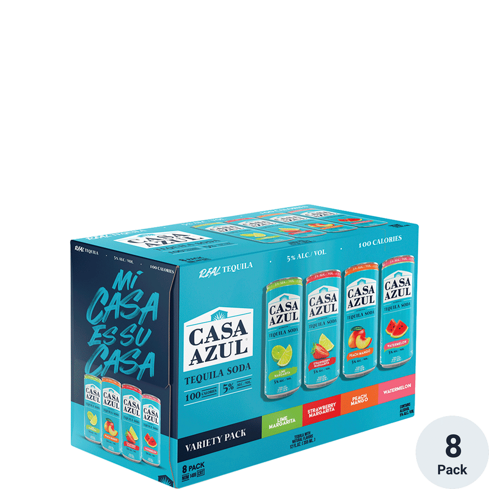 Casa Azul Tequila Soda Variety Pack Total Wine & More