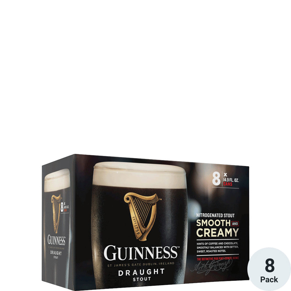 Guinness Draught 8pk-15oz Cans