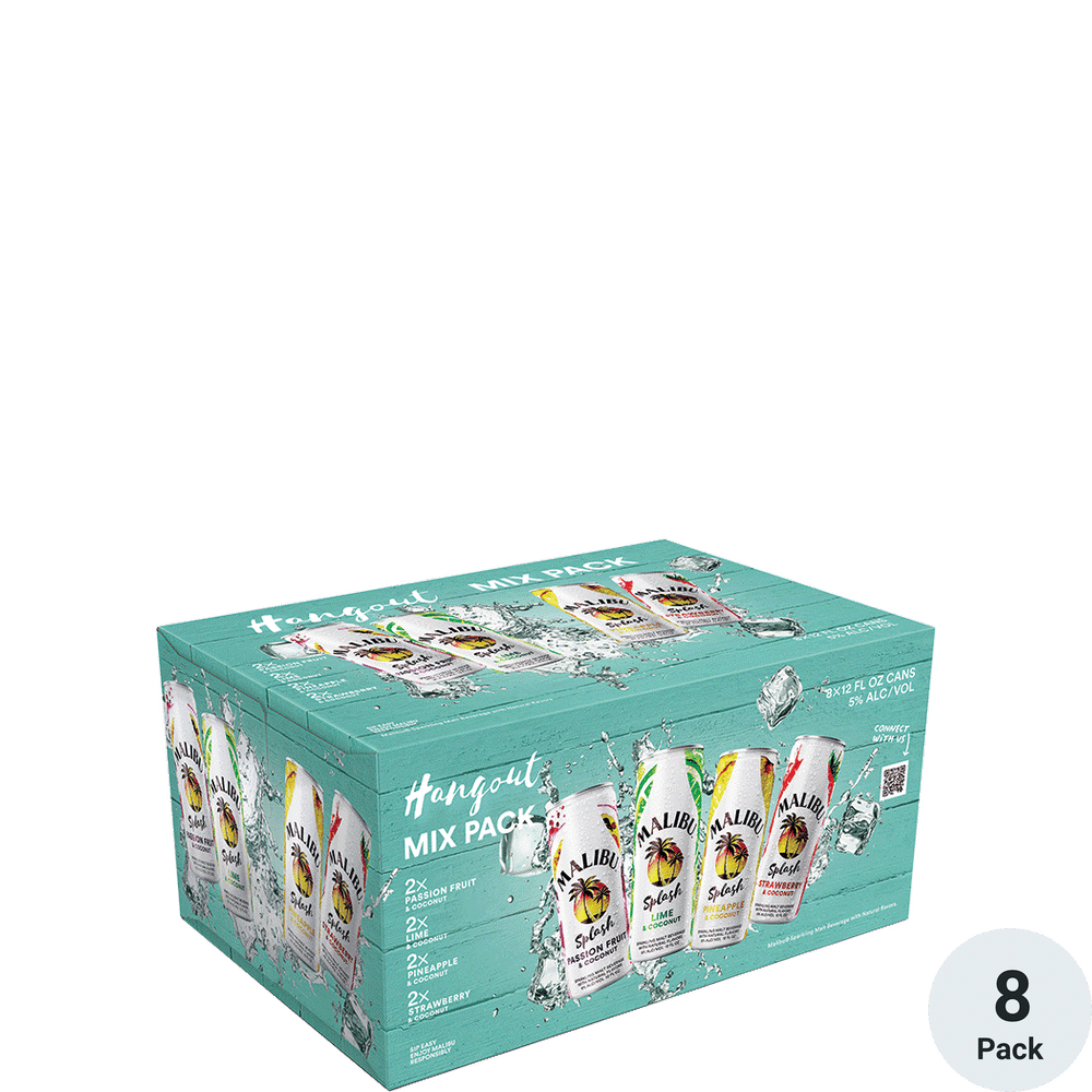 Malibu Splash Mix Variety Pack Hard Beverage Total Wine & More