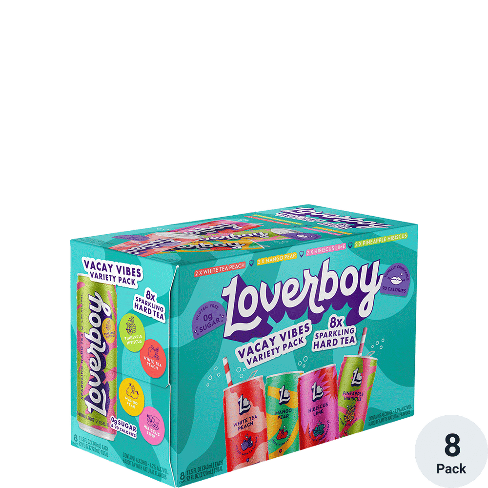 Loverboy Vacay Vibes Variety 8pk-12oz Cans