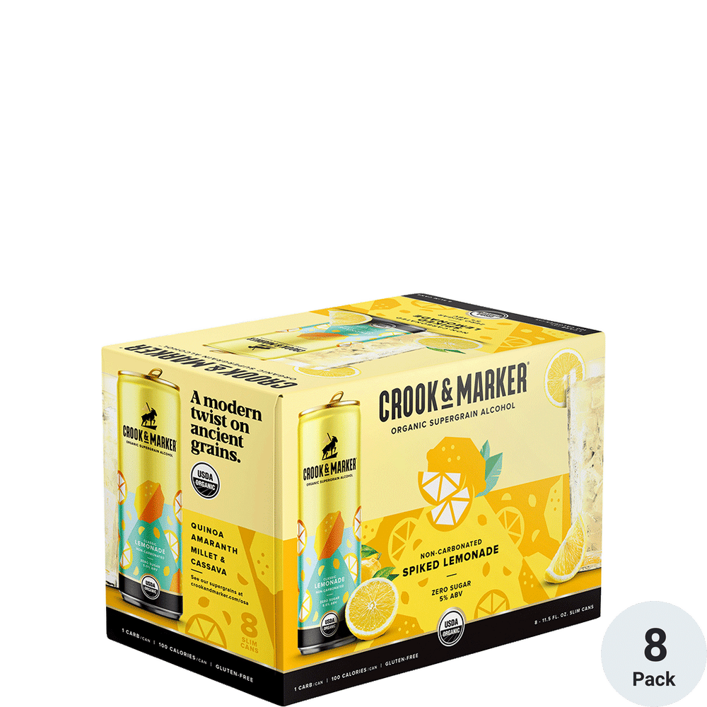 Crook &amp; Marker Spiked Lemonades Variety Pack | Total Wine &amp; More