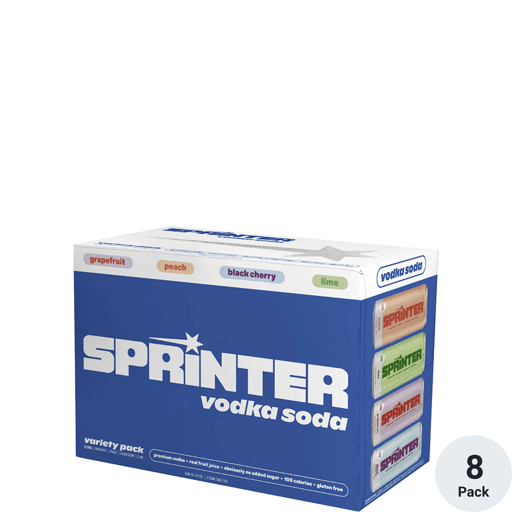 Sprinter Vodka Soda Variety Pack by Kylie Jenner Total Wine & More