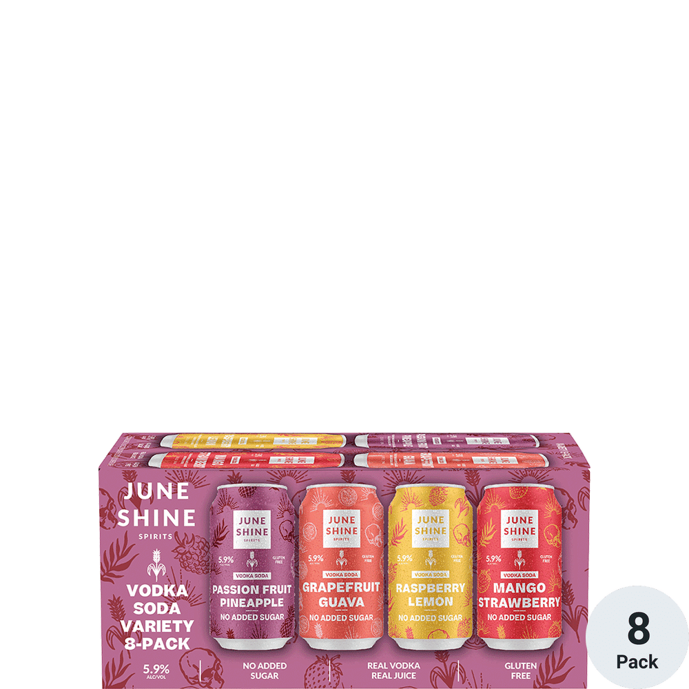 JuneShine Vodka Soda Variety Pack Total Wine & More