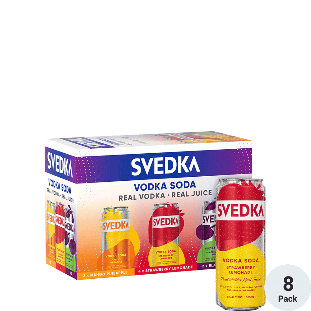 SVEDKA Variety Pack Vodka Soda Ready to Drink Cocktail Total Wine & More