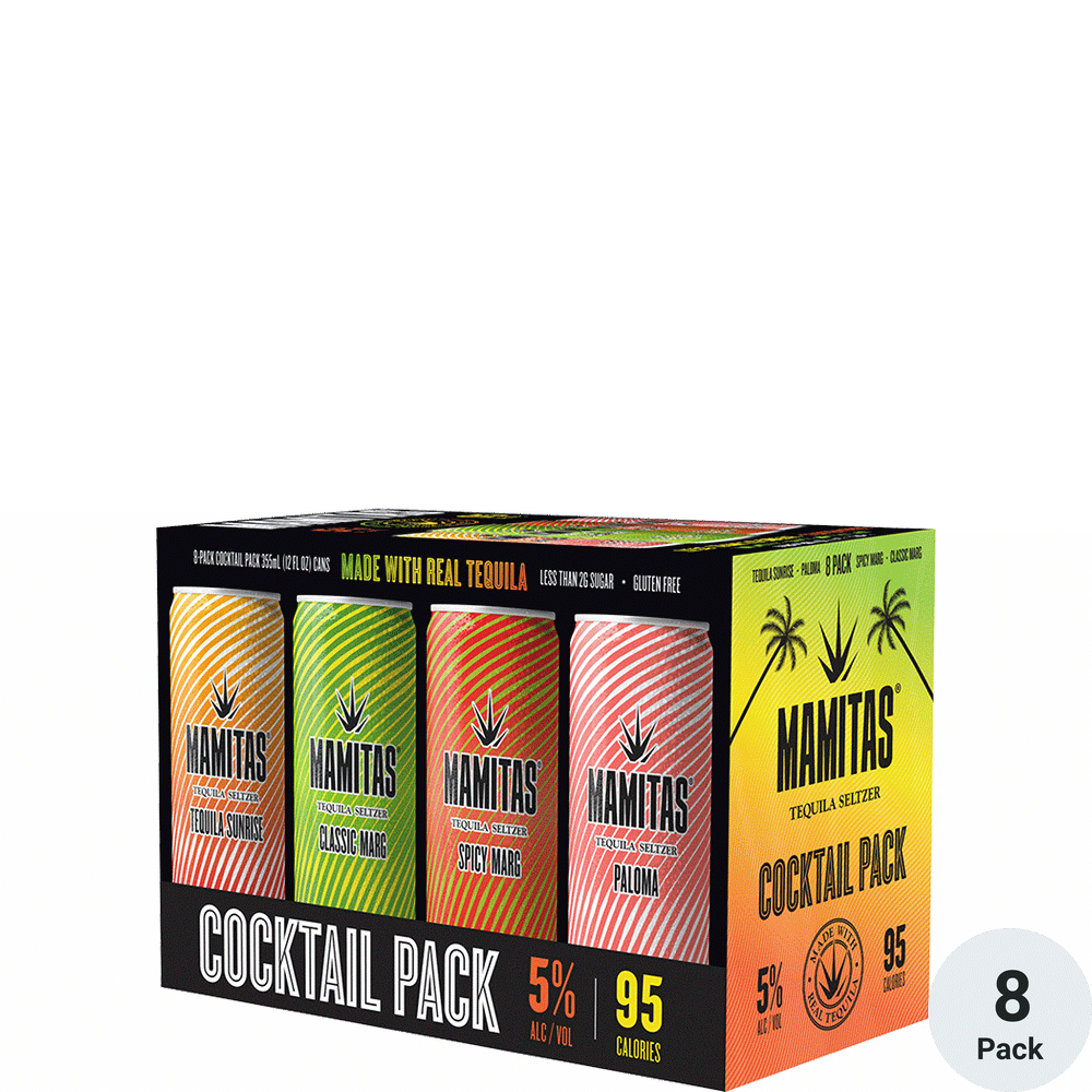 Mamitas Tequila Seltzer Cocktail Variety Total Wine & More